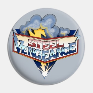 Vengeance Vintage Logo Pin