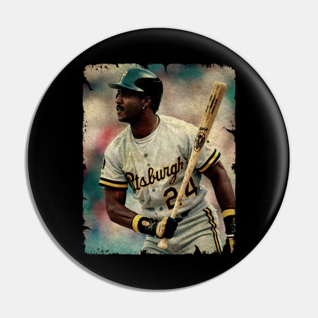 Barry Bonds in Pittsburgh Pirates Pin by PESTA PORA