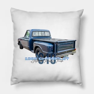 1968 Chevrolet C10 Stepside Pickup Truck Pillow