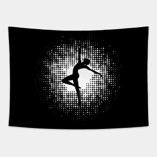 Dance design | Silhouette of dancer Tapestry