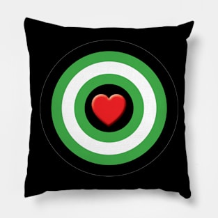 Leather boy/boi Pride Shield Pillow