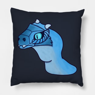 Blue Gill Dragon :: Dragons and Dinosaurs Pillow