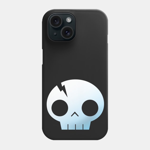 Cracked Skull Phone Case by natexopher