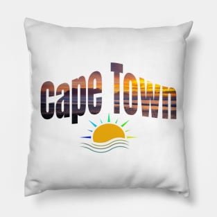 Cape Town, South Africa Pillow