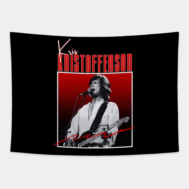 Kris kristofferson///original retro Tapestry by DetikWaktu