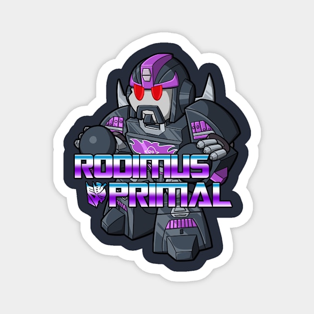 Decepticon Rodimus Primal Logo! Magnet by Rodimus Primal