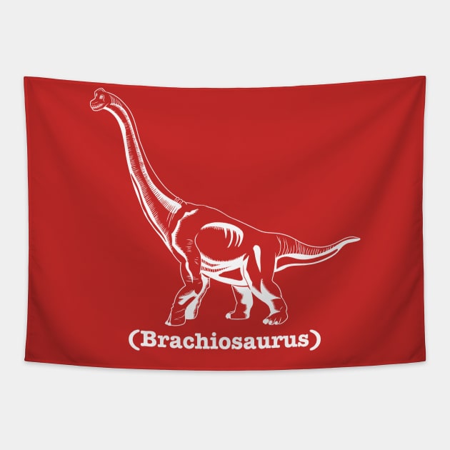 Brachiosaurus Tapestry by nickbeta