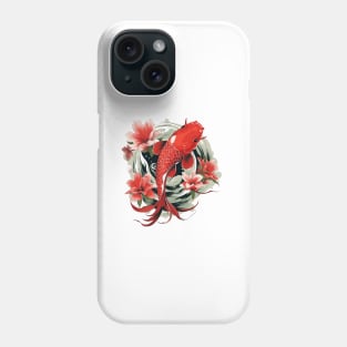 Koi Fish In A Pond Phone Case
