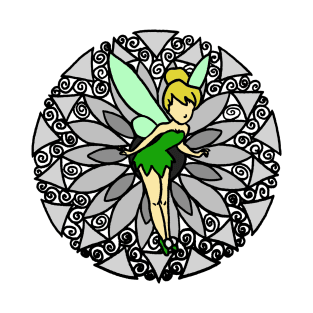 Tinkerbell MANDALA T-Shirt