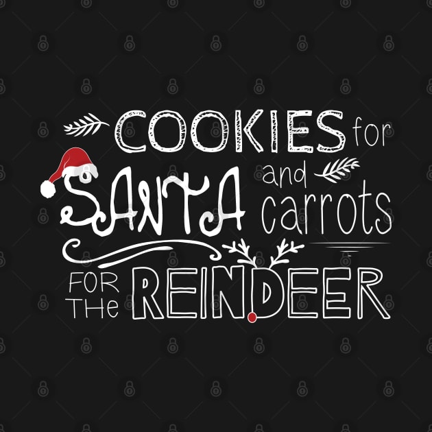 Cookies for Santa and Carrots for the Reindeer by the plaid giraffe