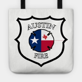 Lone Star Fire Work Shirt Logo Tote