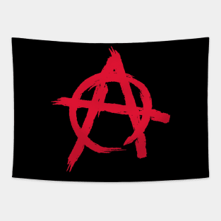 Anarchist Circle A - Anarchism, Radical, Leftist, Socialist Tapestry