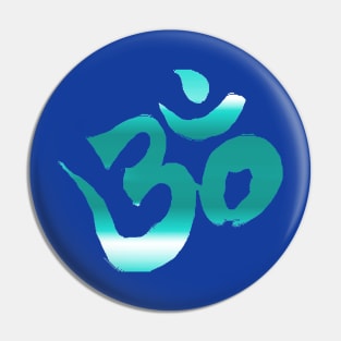 Spiritual Awakening Yoga Meditation Om Aum Symbol Pin