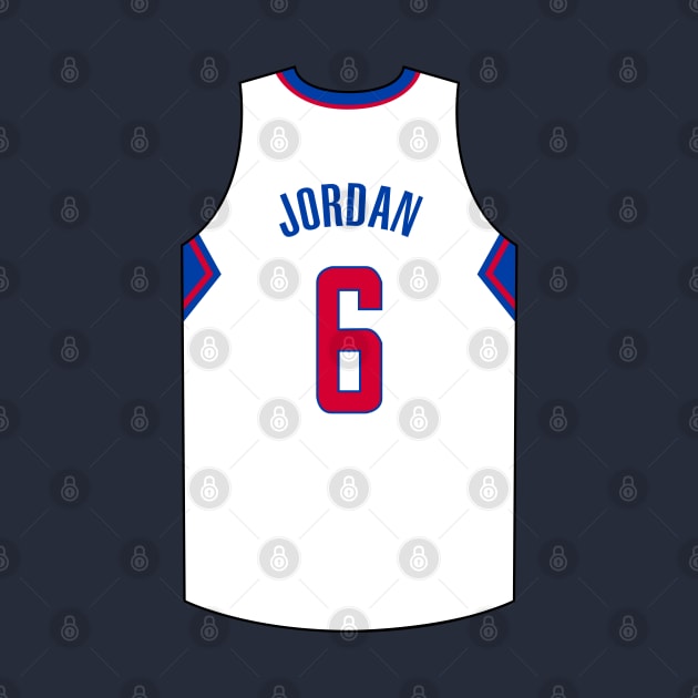 Deandre Jordan Los Angeles Jersey Qiangy by qiangdade