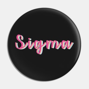 Sigma Pin
