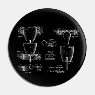 Automatic Bowling Machine Vintage Patent Drawing Pin