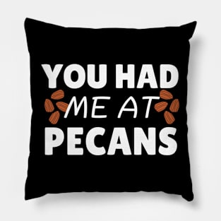 You Had Me At Pecans Pillow