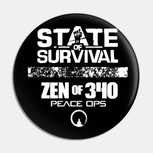 Zen of 340 (Peace Ops) Pin