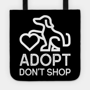 Adopt Don't Shop Pet Adoption Tote
