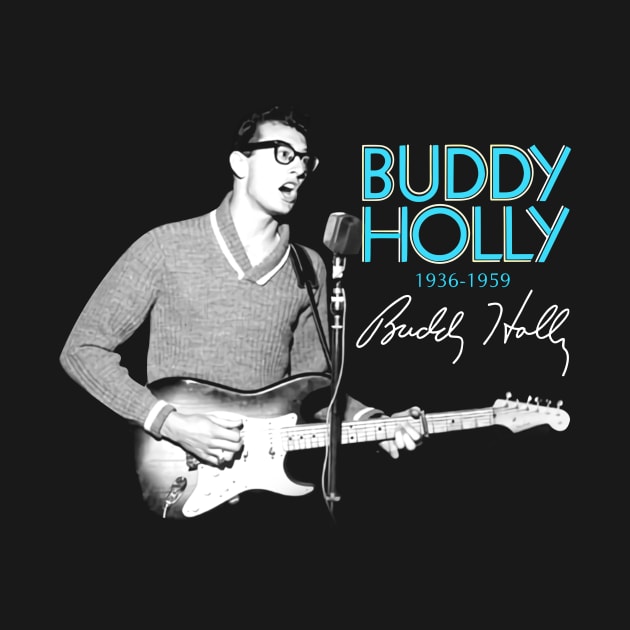 Buddy Holly guita by chaxue