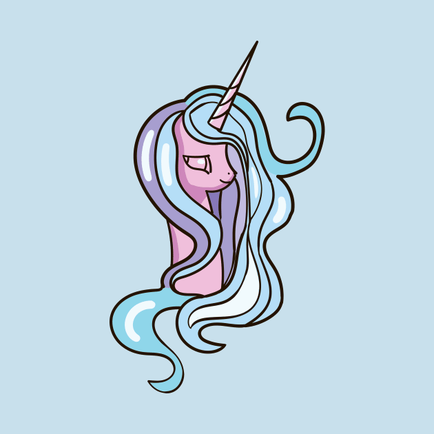 All cute unicorn by KITART