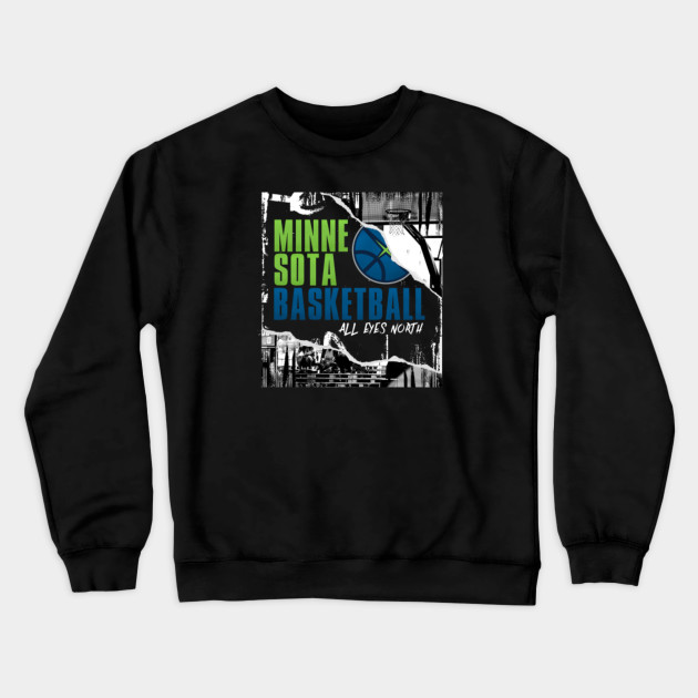 minnesota timberwolves crewneck sweatshirt