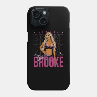 Dana Brooke Name Repeat Phone Case