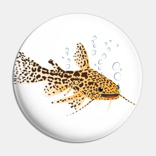 Leopard Fish Pin