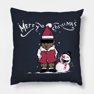 The man in the snow Pillow