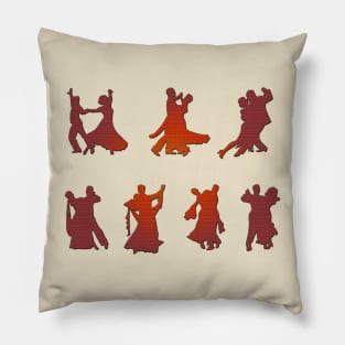 I Love Ballroom Dance Pillow