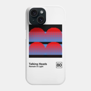 Remain In Light / Minimalist Style Graphic Artwork Poster Design Phone Case