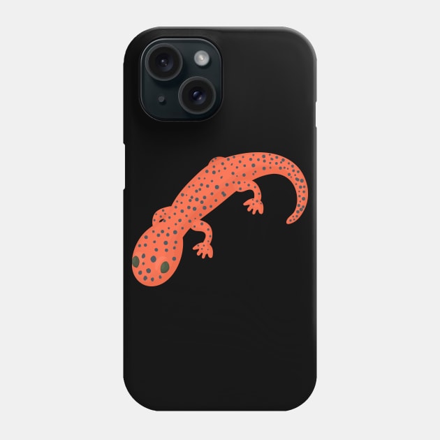 Red Lizard Phone Case by Imutobi