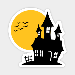 Haunted House On Hill Magnet