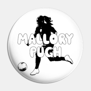 Mallory Women Footballer Pin