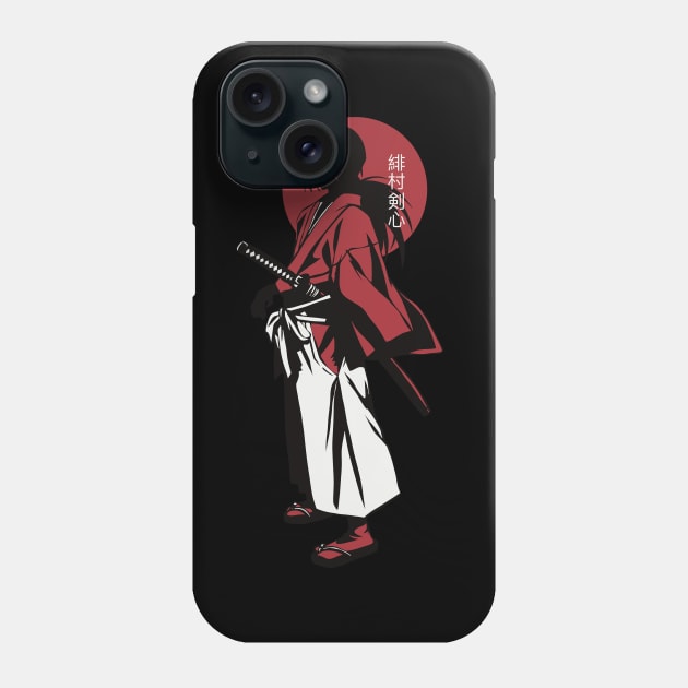 RK13 Kenshin sumi e Phone Case by Animangapoi