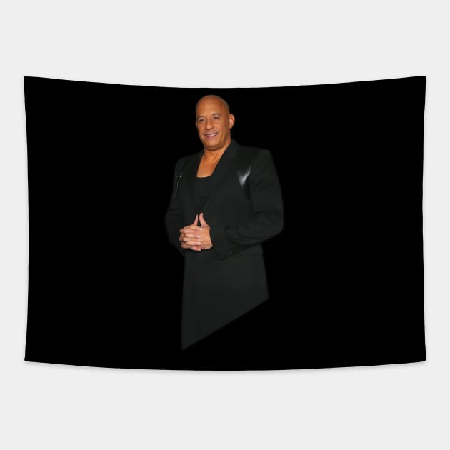 Vin Diesel - Celebrities - Bloodshot - 2020 #3 Tapestry by Semenov