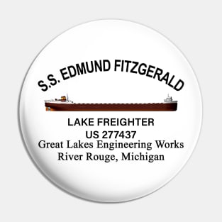 American Lakes vintage legend Pin