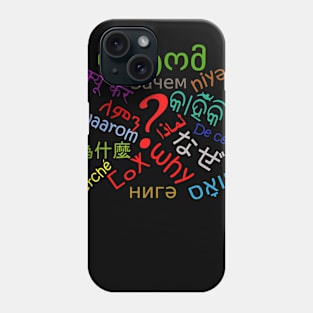 why? Phone Case