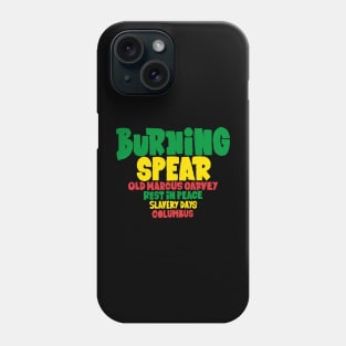 Burning Spear Reggae Tribute - Rasta Vibes Design Phone Case