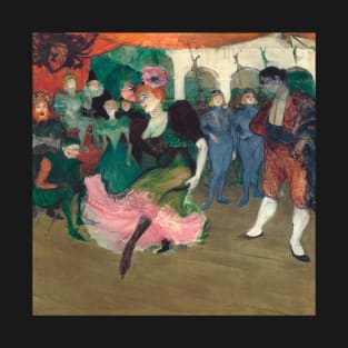 Marcelle Lender Dancing the Bolero in Chilpéric by by Henri de Toulouse–Lautrec T-Shirt