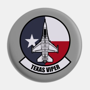 F-16 Texas Viper Patch Pin