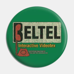 Beltel Interactive Videotex 1984 Pin