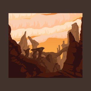 Canyon Landscape T-Shirt