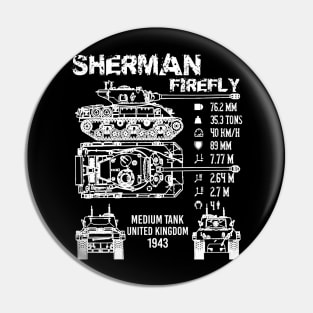 Sherman Firefly Tank Specifications Pin