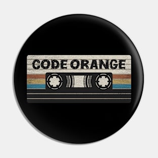 Code Orange Mix Tape Pin