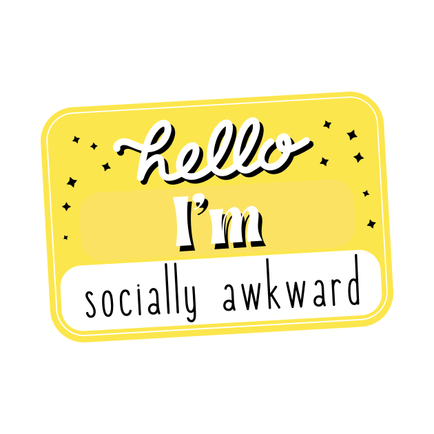 Hello, I'm socially awkward by medimidoodles