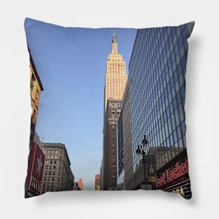 Manhattan, New York City Pillow