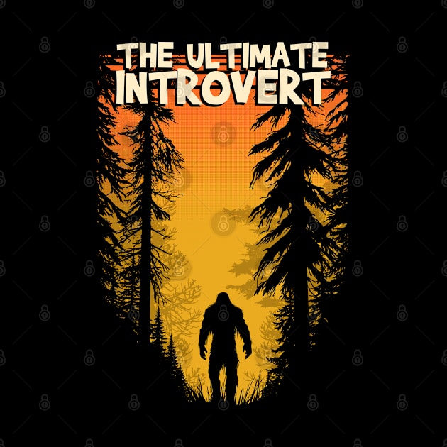 Bigfoot, the Ultimate Introvert by RicoMambo