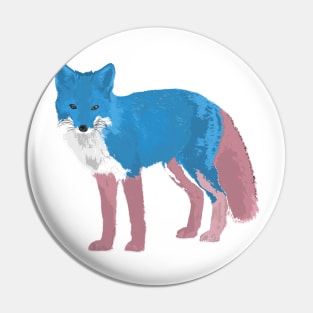 Transgender Fox Pin