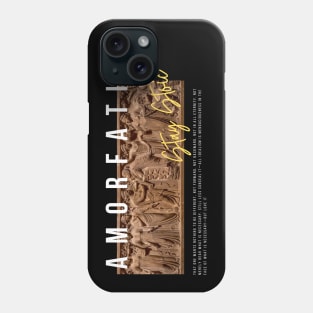 Stone Engraving Amor Fati Design Phone Case